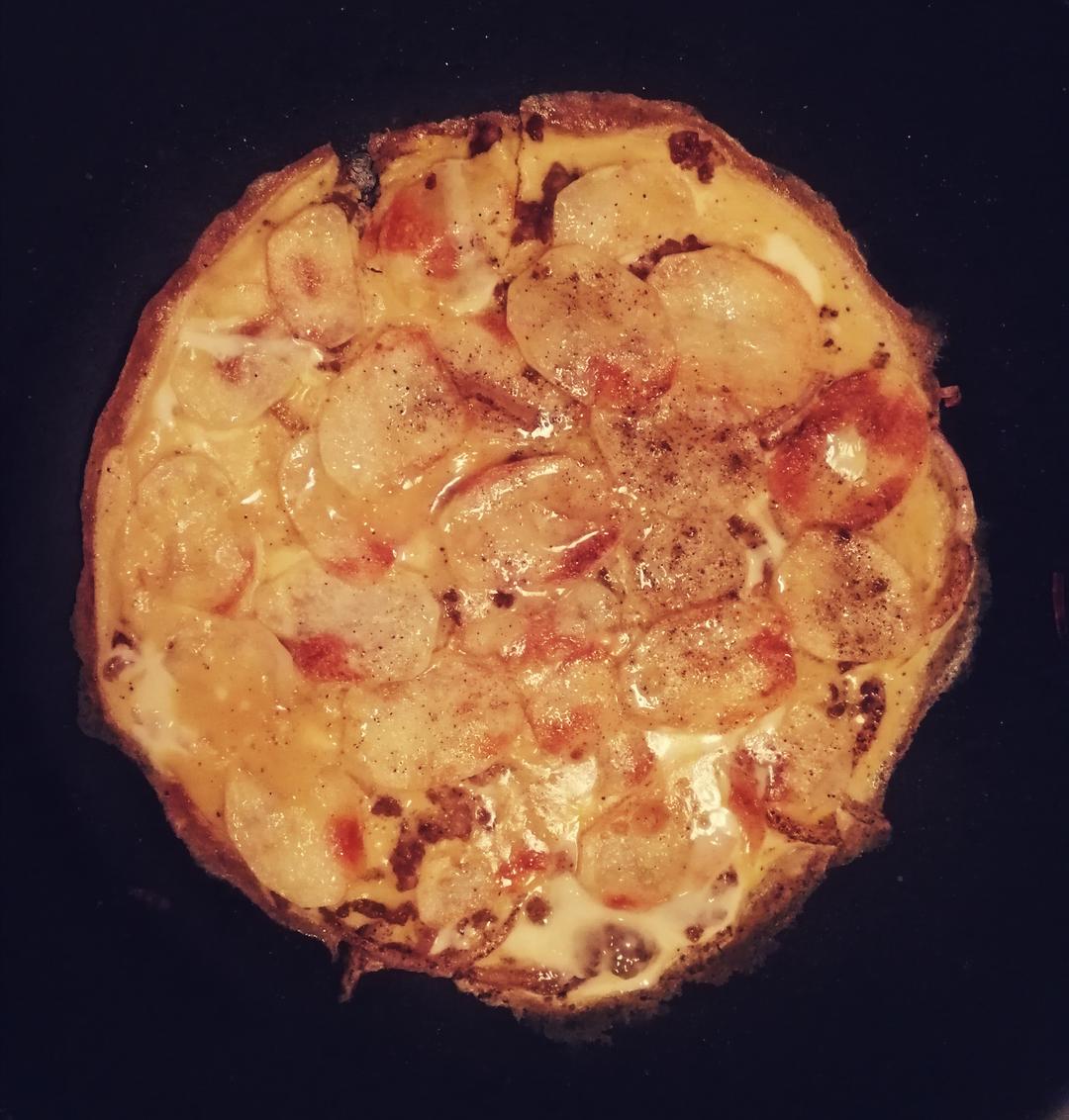 西班牙土豆煎蛋饼