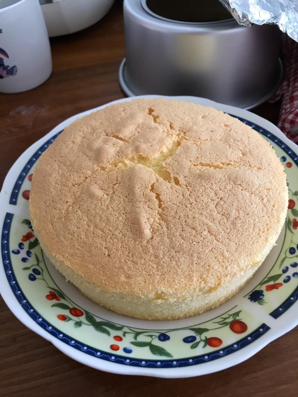 6寸戚风蛋糕（2蛋）