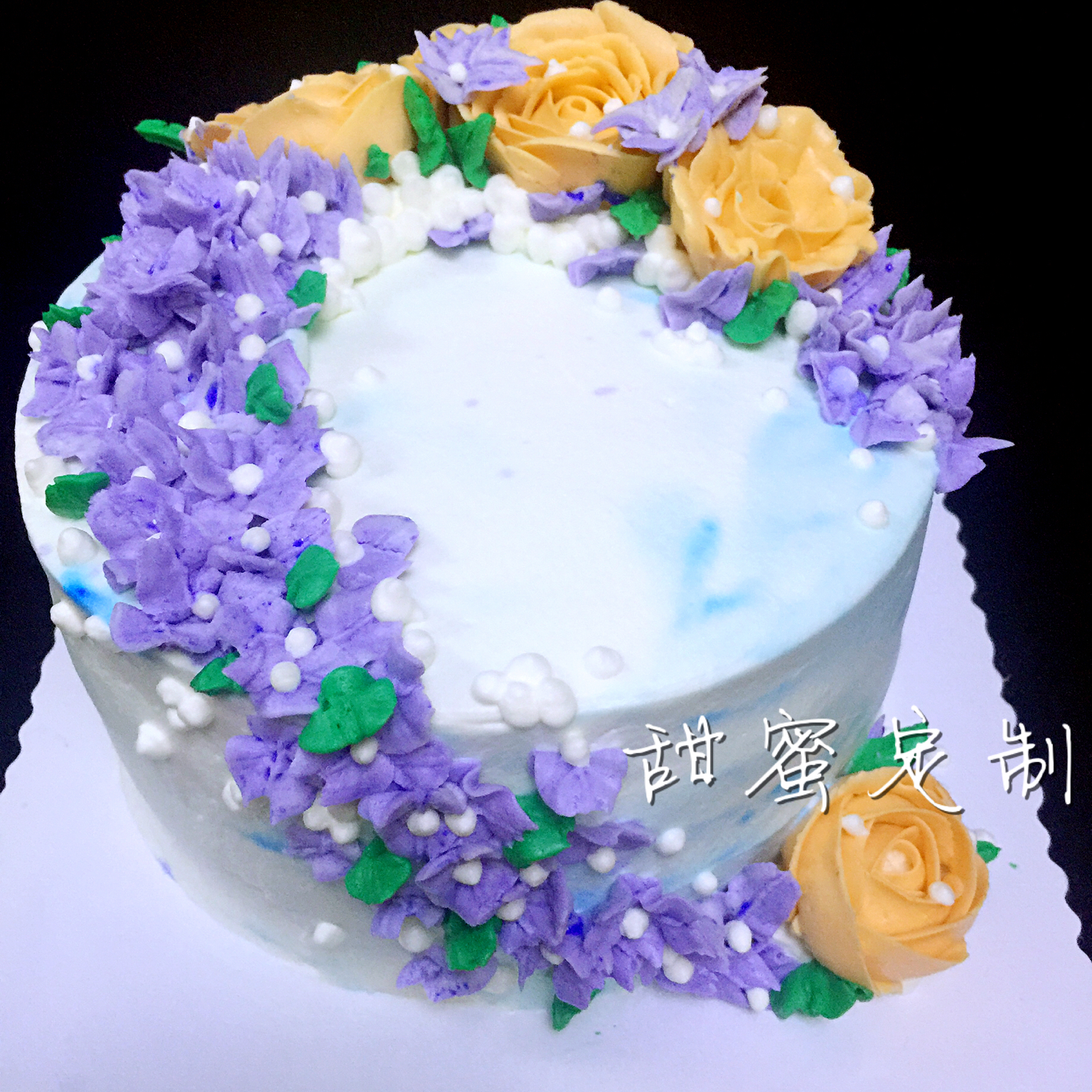 美人鱼迷糊芭比蛋糕