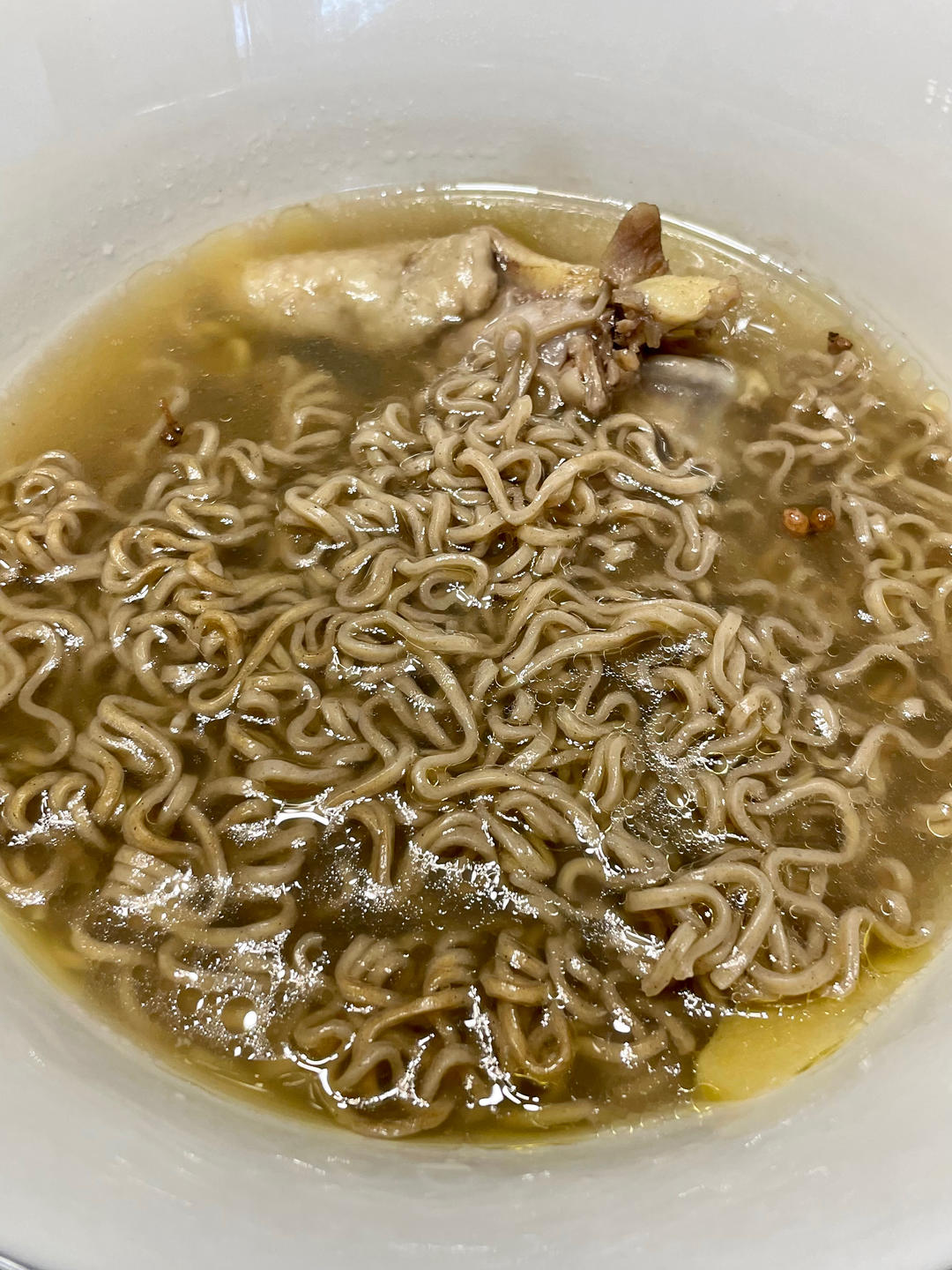 鸡汤荞麦面