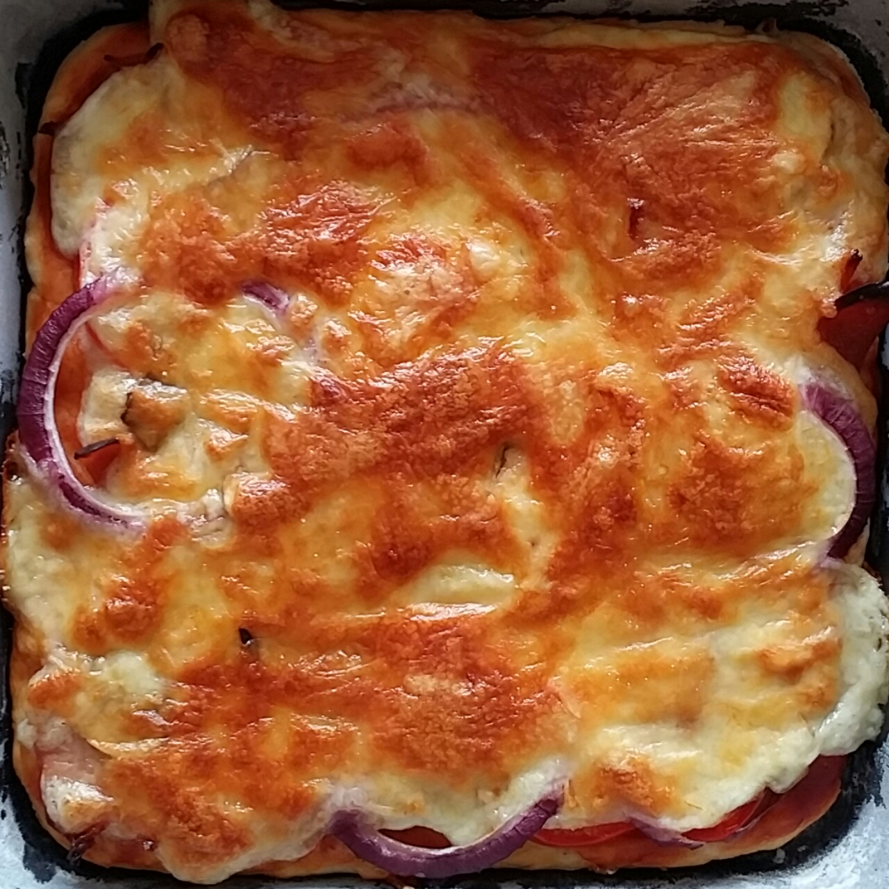 不用酵母的披萨底 No Yeast Pizza Dough