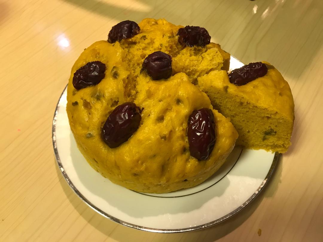 南瓜发糕