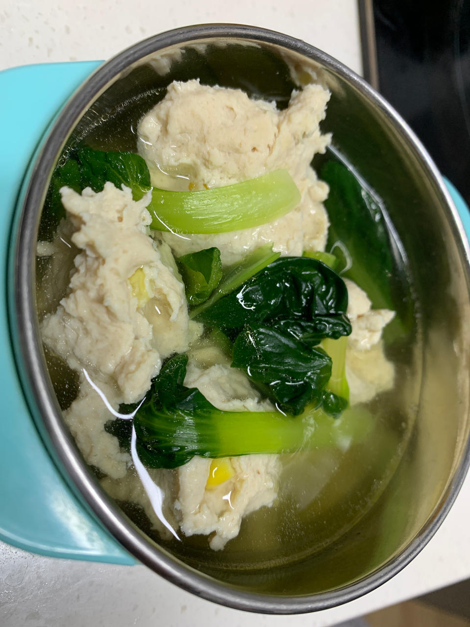 一看就很Q弹的自制鸡肉丸子