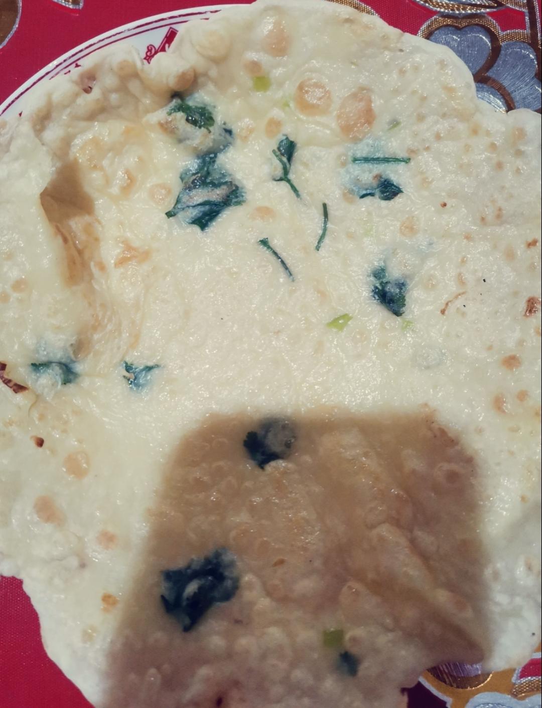 简单快手蔬菜鸡蛋煎饼