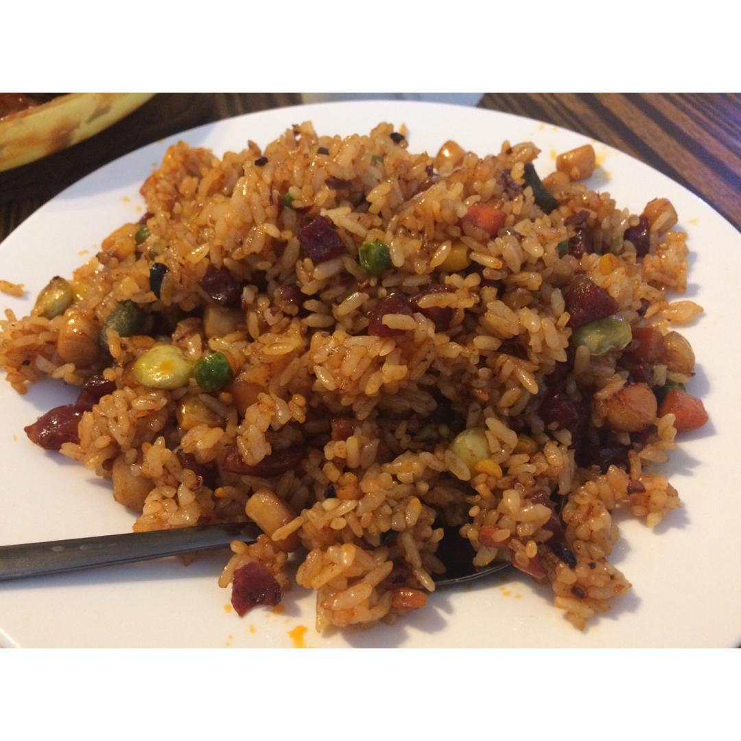 仙贝干菜炒饭