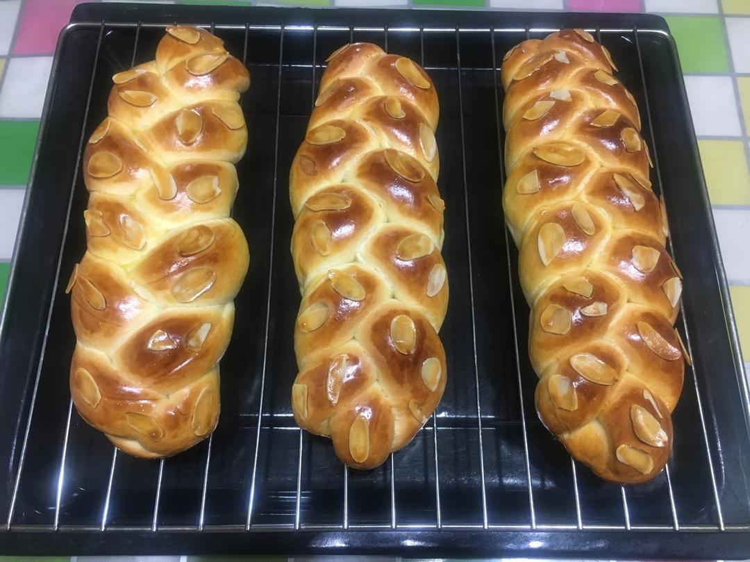 酸奶辫子面包（一次发酵）