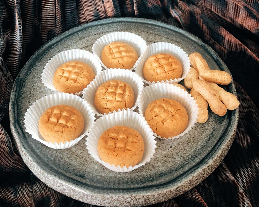 花生酱饼干（无油版本）快手简易的做法