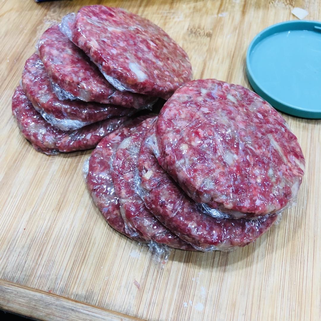 牛肉汉堡肉饼