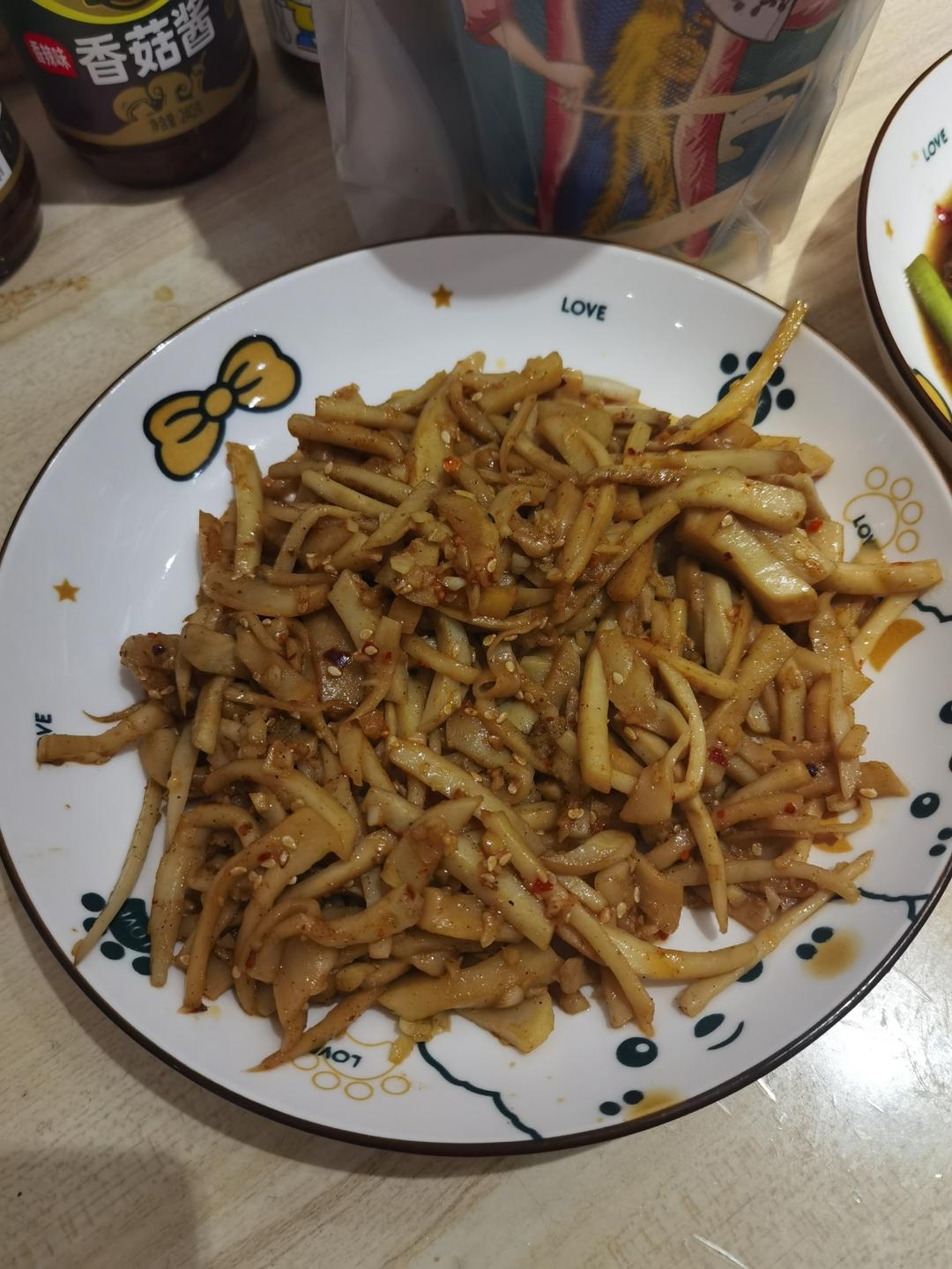 会上瘾的手撕杏鲍菇