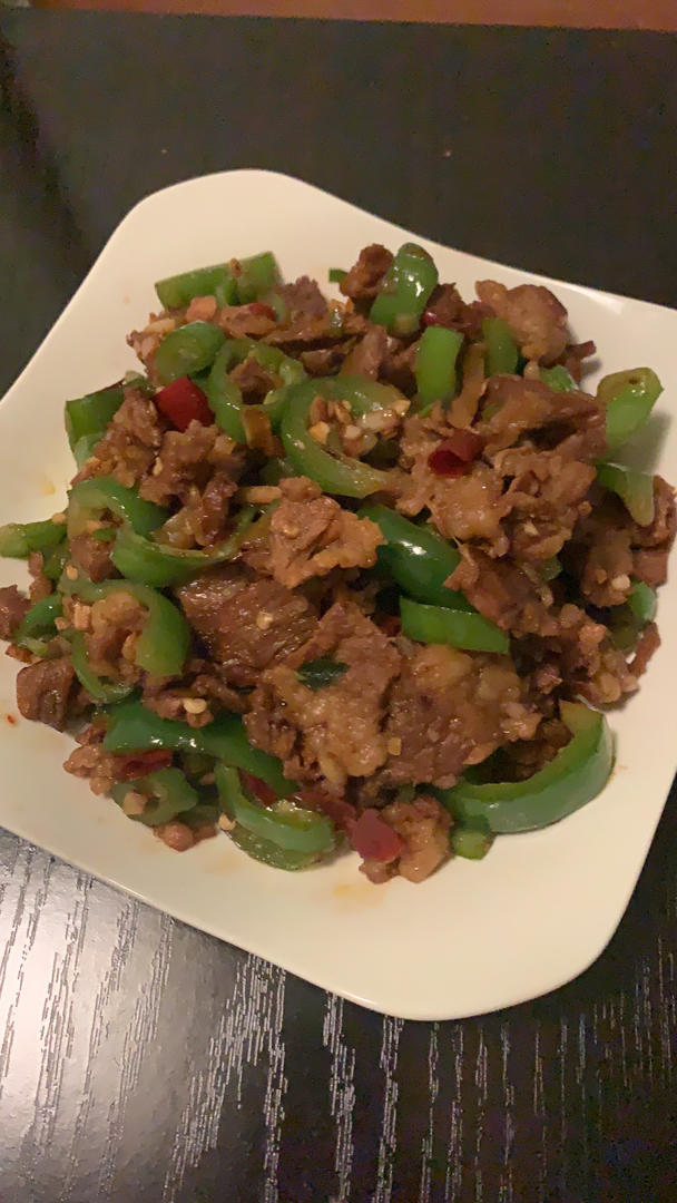 小炒牛肉