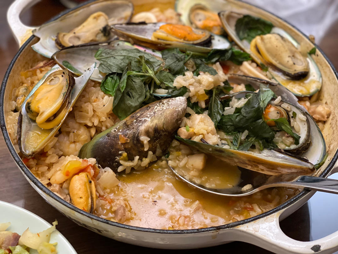 【曼食慢语】Seafood Paella 西班牙海鲜饭