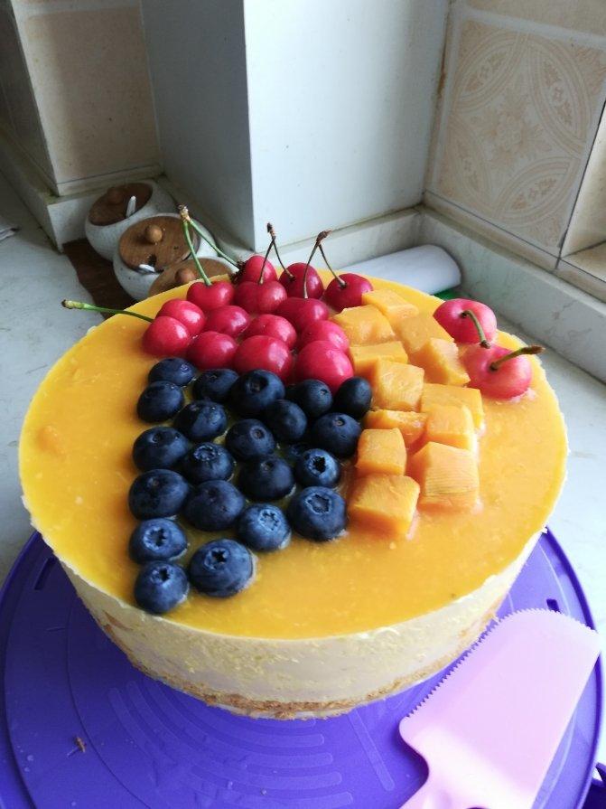 芒果慕斯蛋糕🍰（8寸）