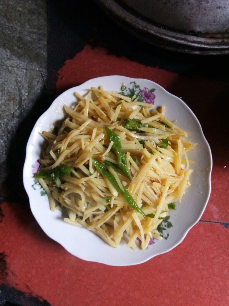 青椒土豆丝