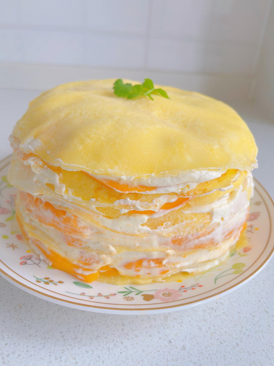 芒果千层蛋糕，100%成功告别煎皮无能