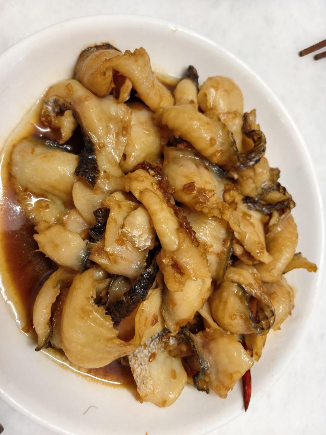 蒜蓉鱼片