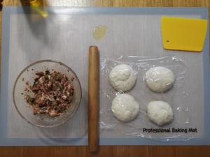 雪菜肉饼（发面）的做法 步骤1