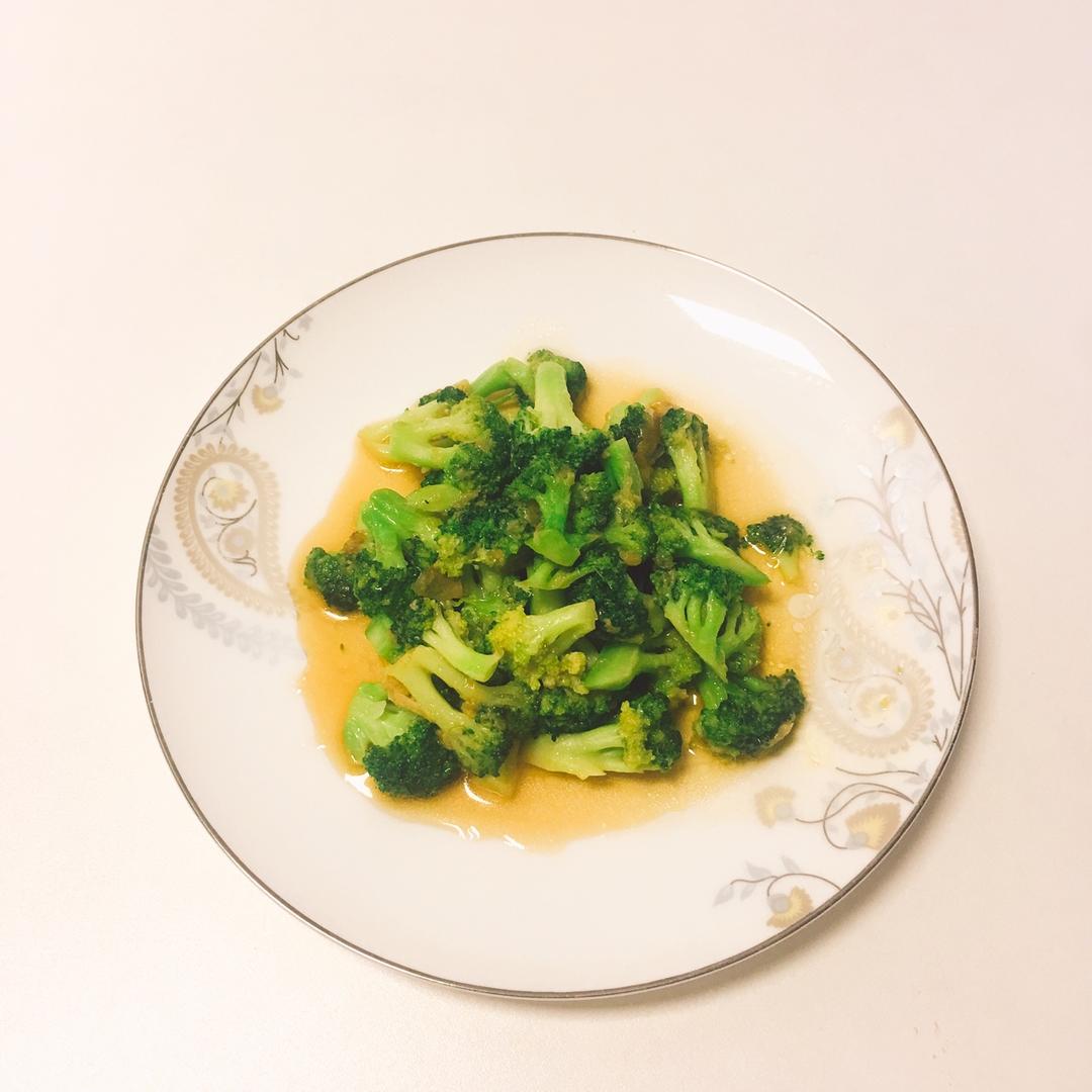 蚝油蒜蓉西兰花