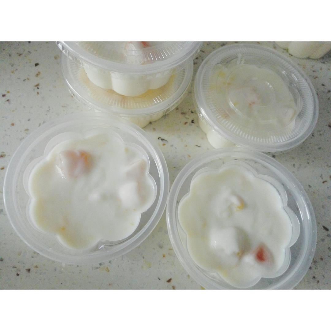 百香果酸奶意式奶冻<Passionfruit Yogurt Panna Cotta>