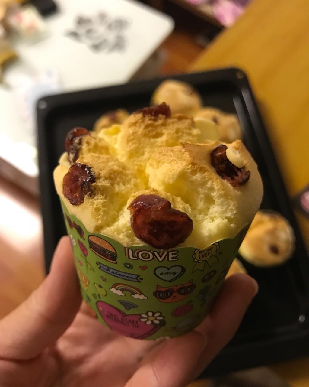 蔓越莓纸杯蛋糕