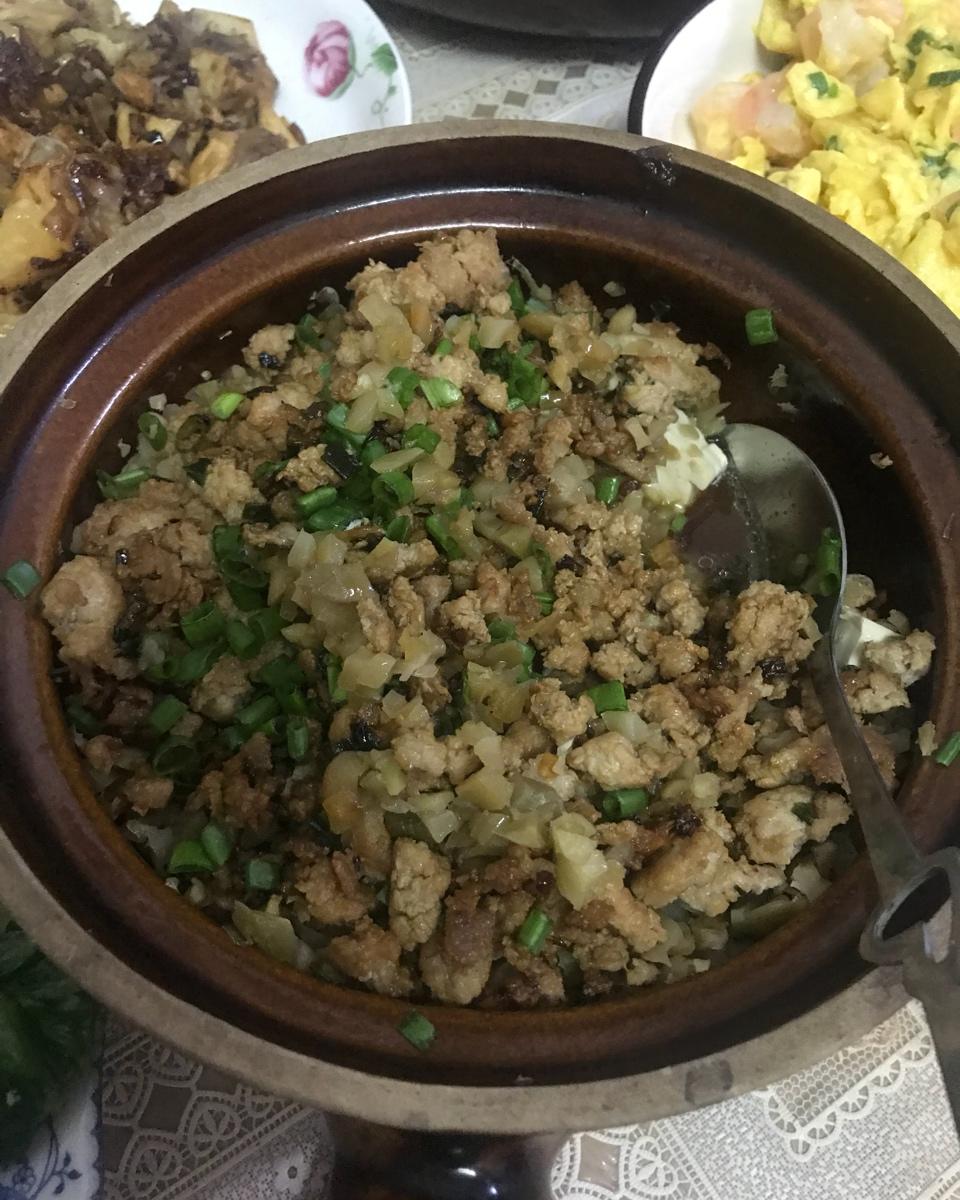 肉末蒸豆腐