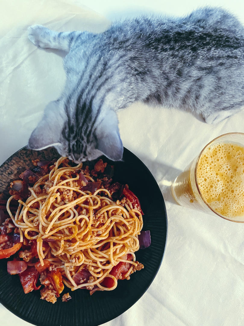 番茄肉酱意大利面