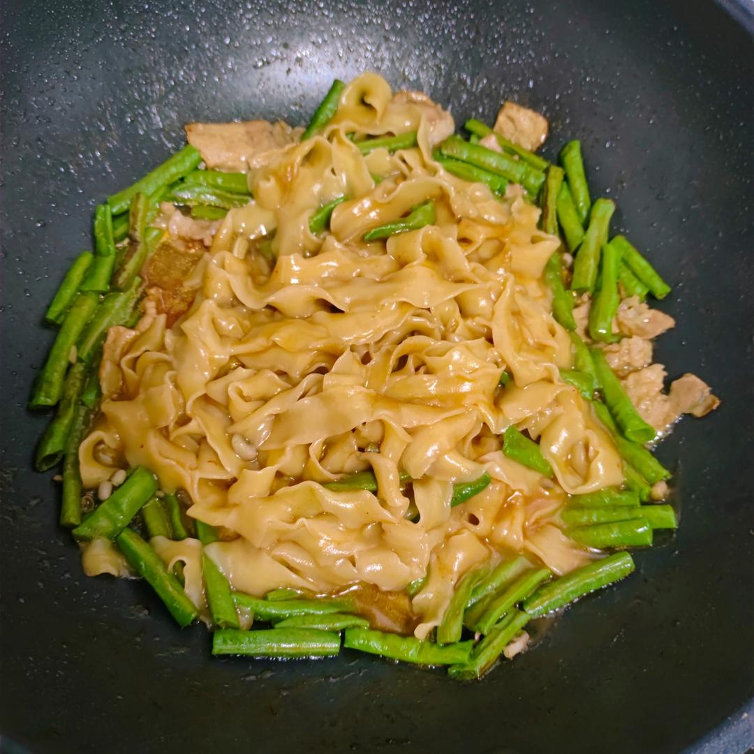 家庭版豆角焖面