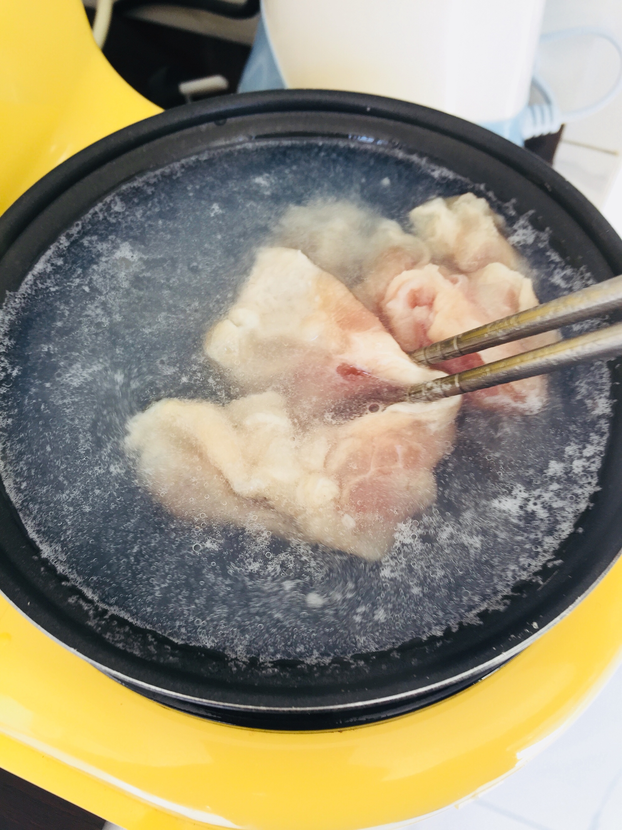 丝瓜羊肉汤的做法 步骤2