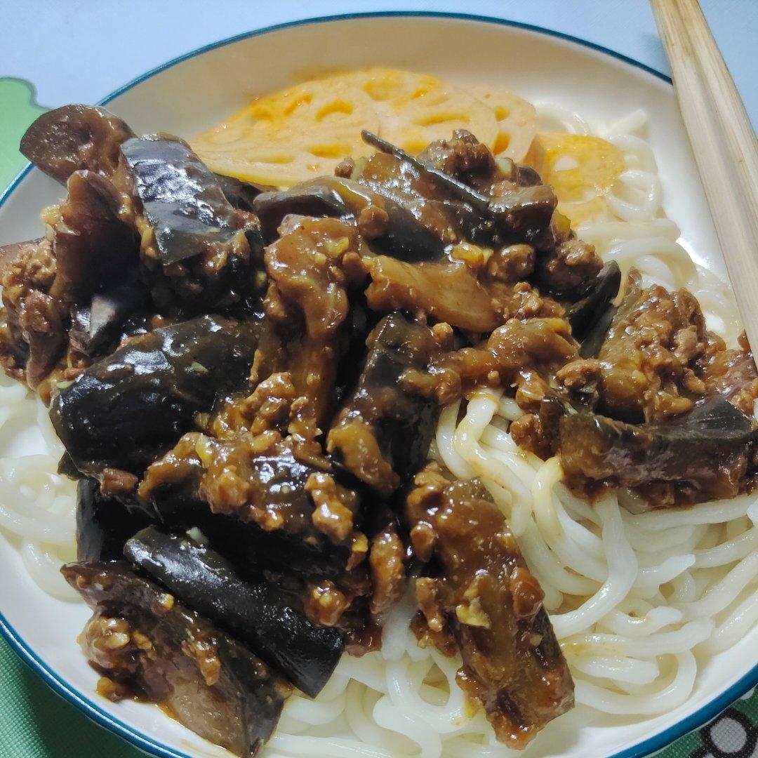 茄子打卤面