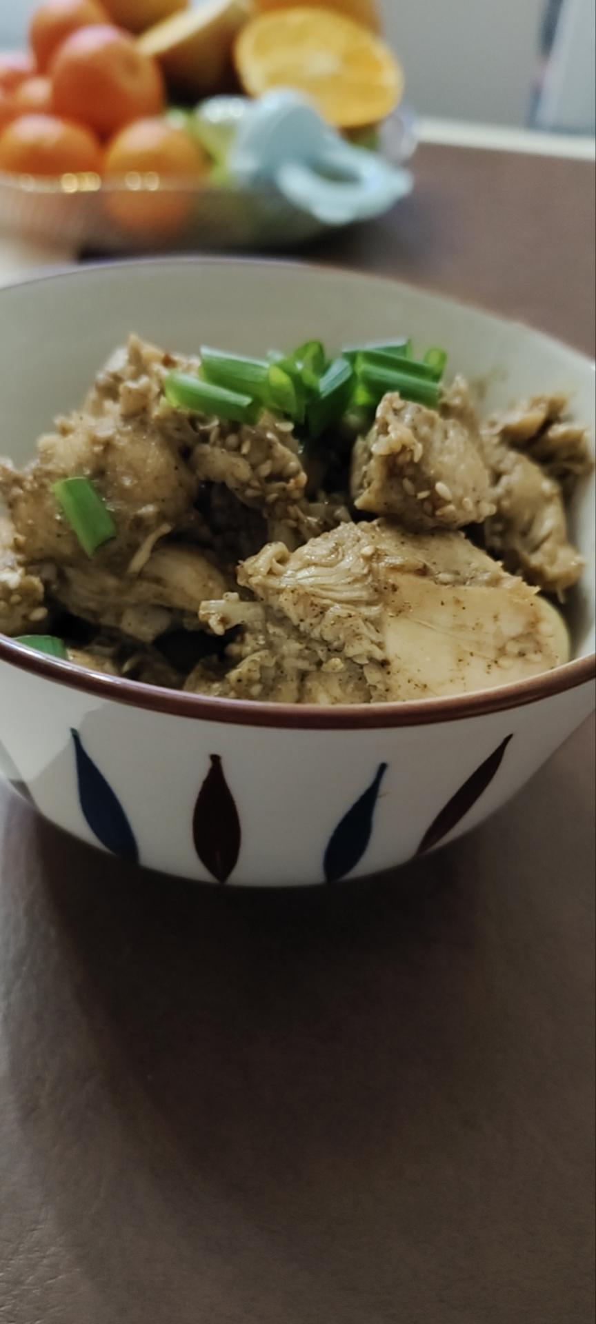孜然蒜香鸡胸肉