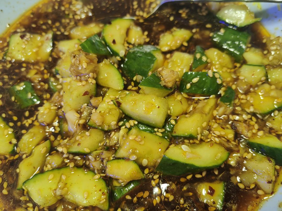 🌈酸酸辣辣巨开胃～超过瘾的凉拌黄瓜