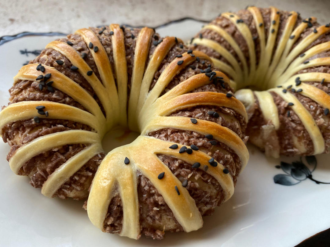 美善品老式豆沙面包