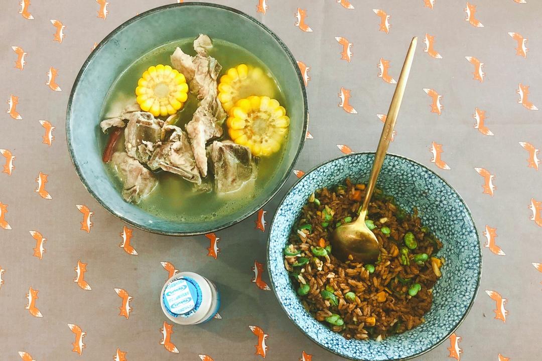 酱油素炒饭