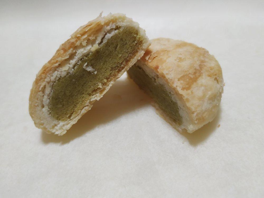 酥皮绿豆饼   酥得掉渣渣
