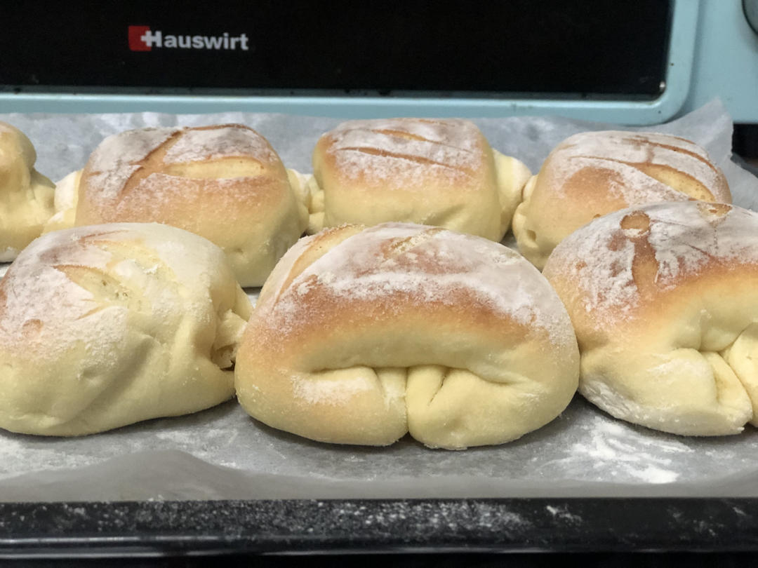 日式牛奶面包卷，松软到不行的一款