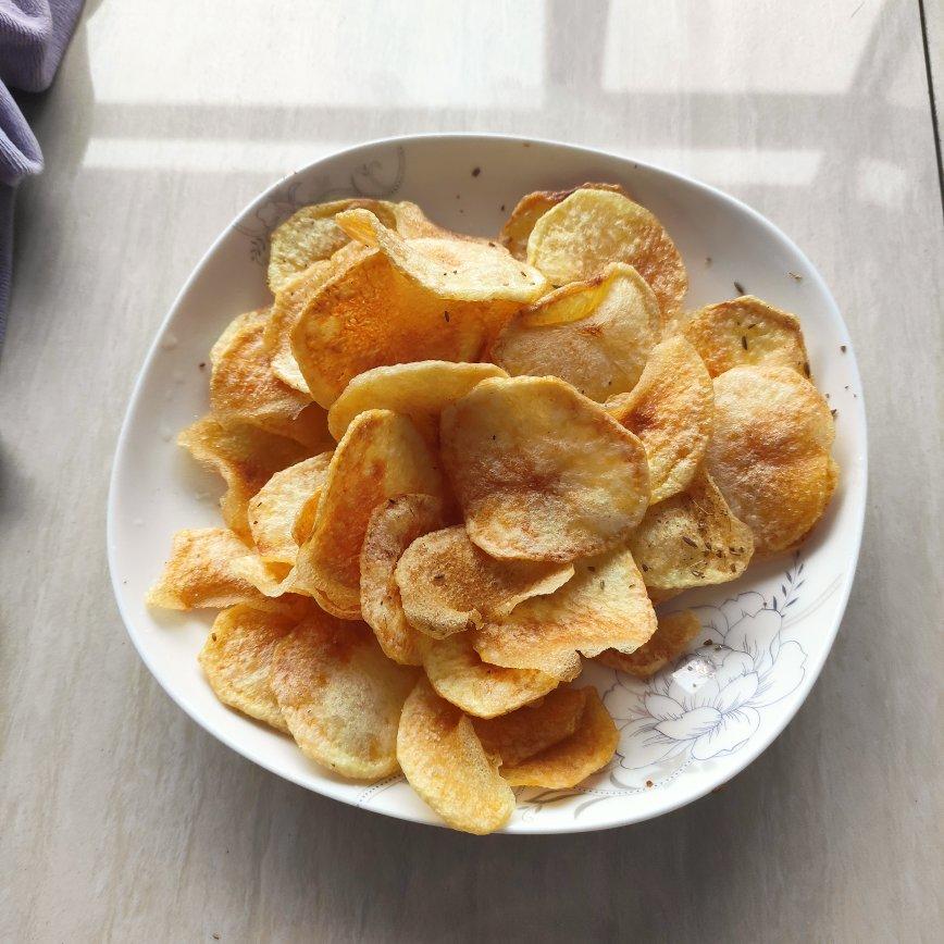 炸土豆片（家庭版薯片）