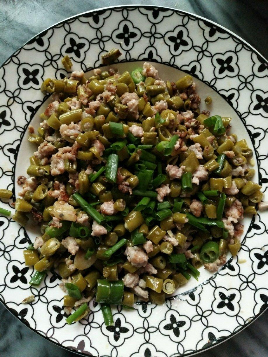 酸豆角肉沫