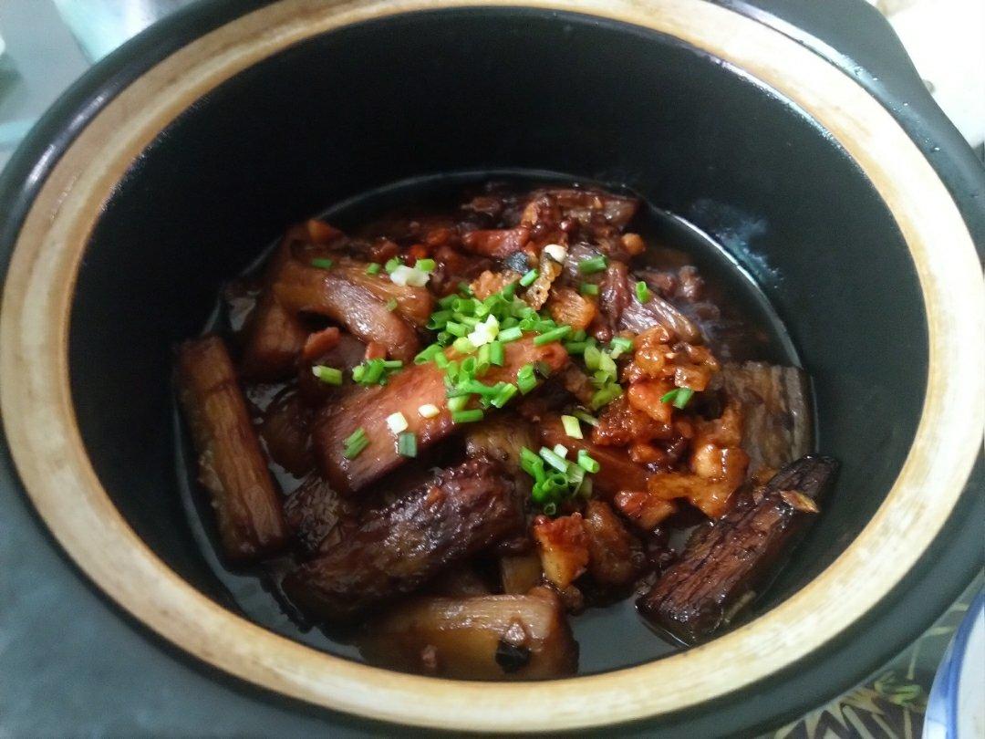 鱼香茄子煲