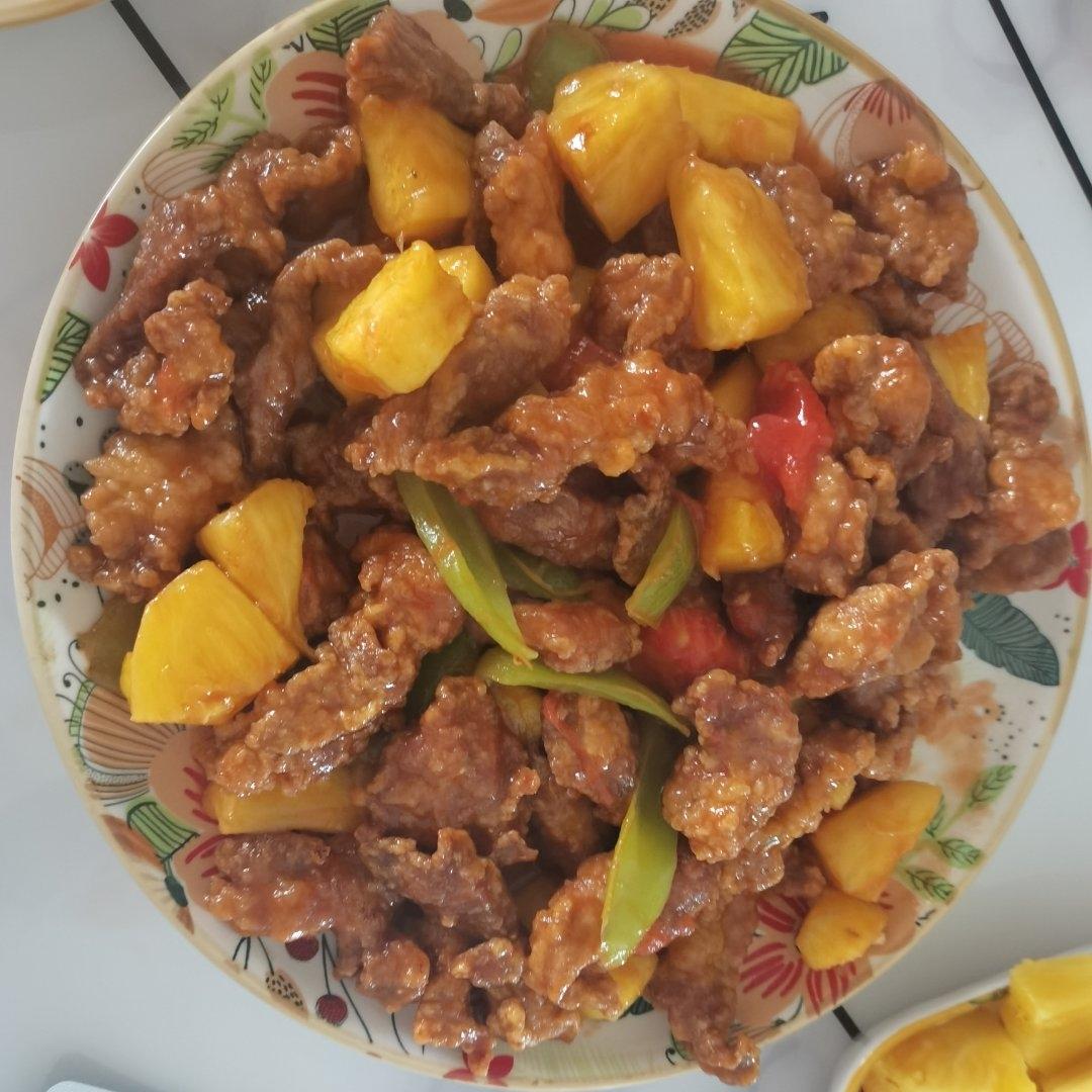 菠萝咕噜肉