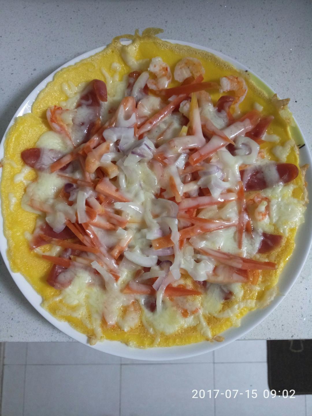 披萨蛋（快速早餐）