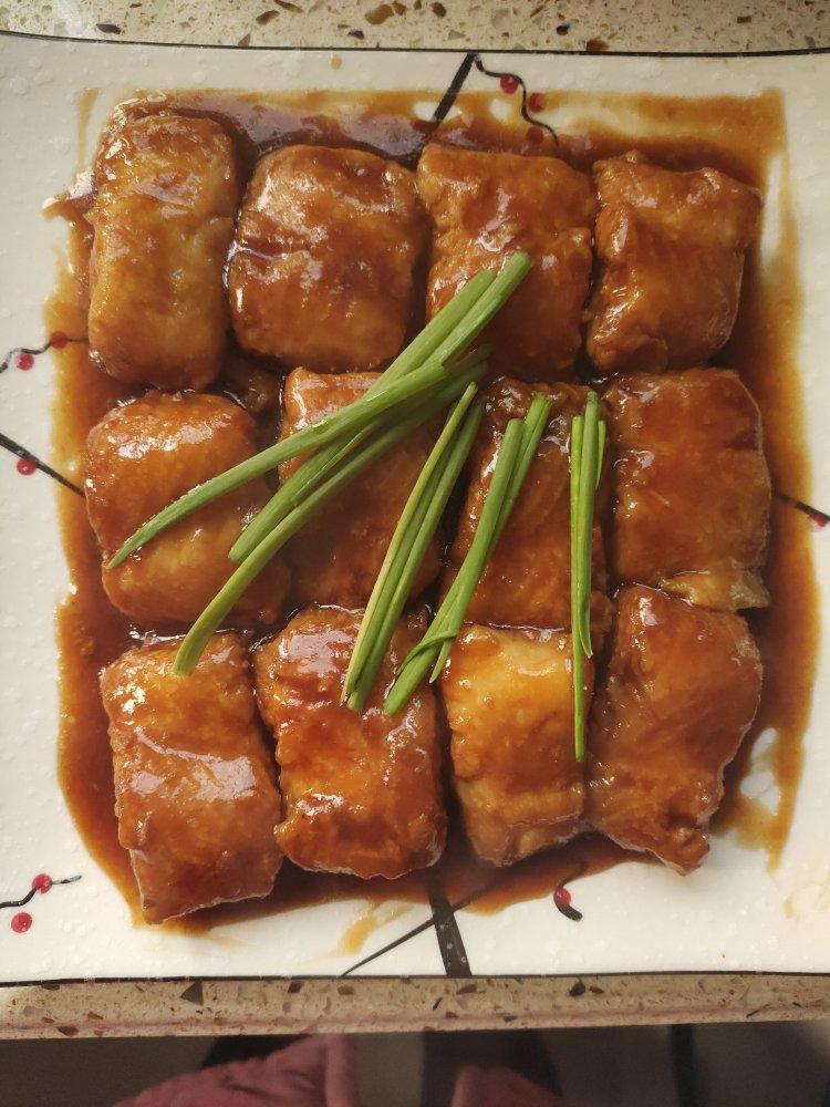 糖醋巴沙鱼(龙利鱼)
