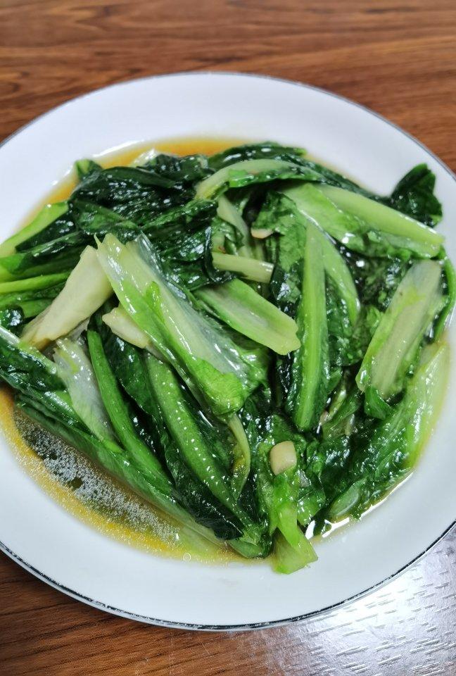 蒜蓉油麦菜（蚝油）