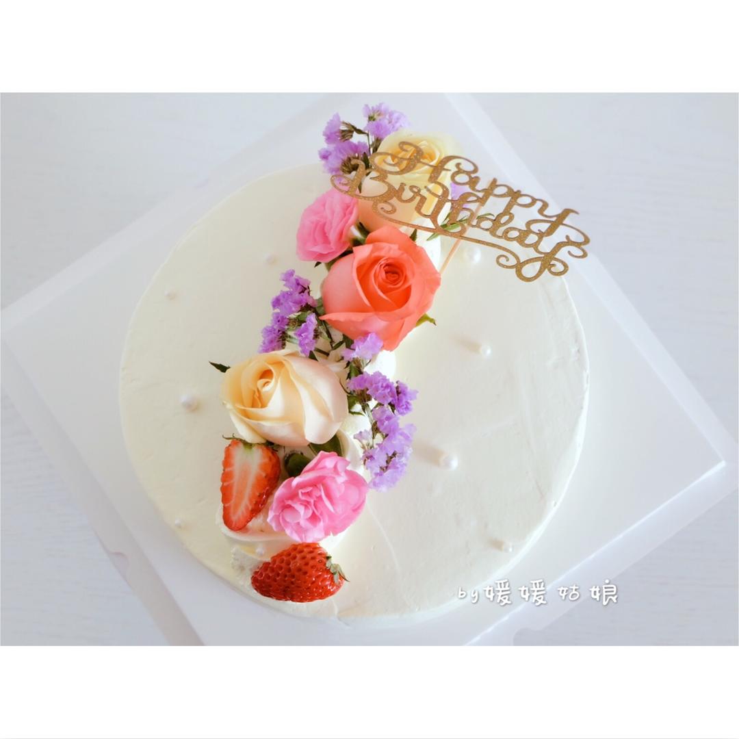 鲜花蛋糕