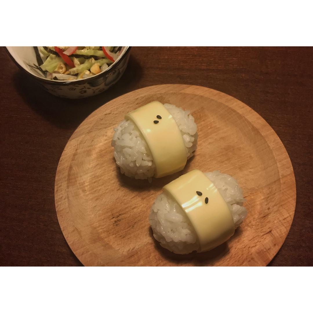肉松芝士饭团