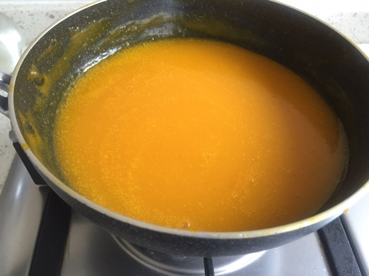 教你用电饭煲做南瓜粥