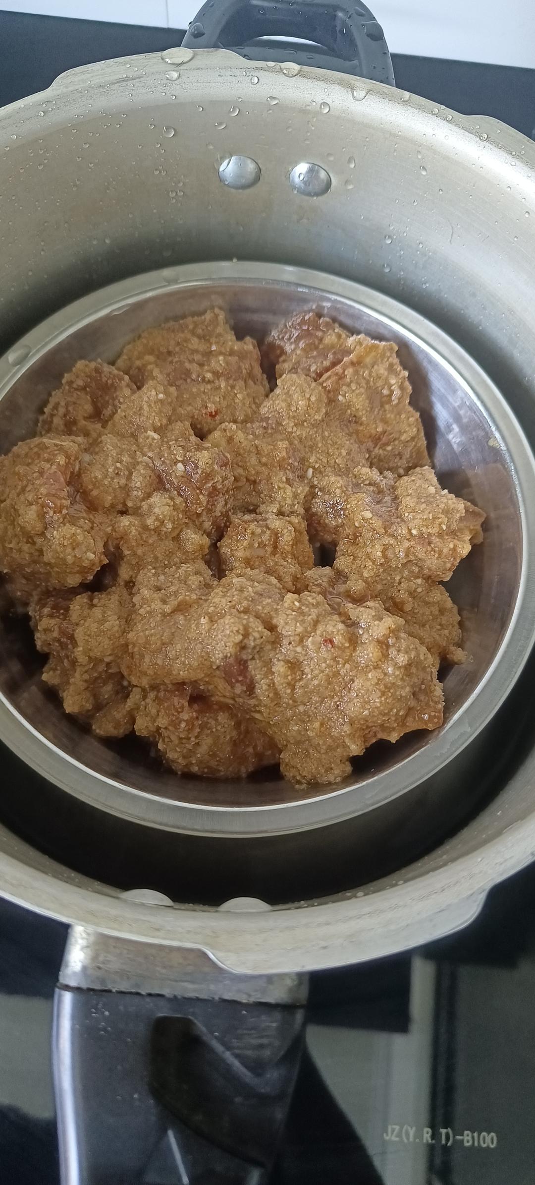 绝绝子！甩饭店几条街的粉蒸肉（粉蒸排骨）