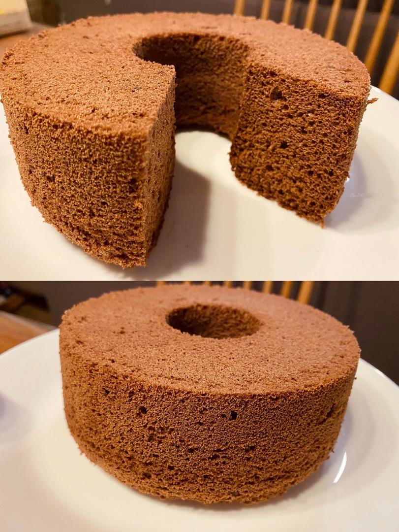 双倍浓郁不消泡巧克力戚风