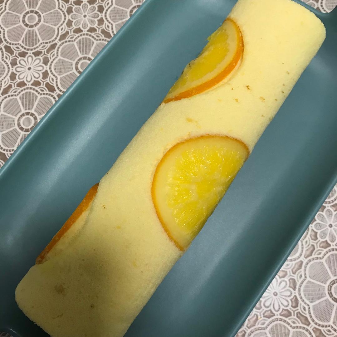 橙香蛋糕卷