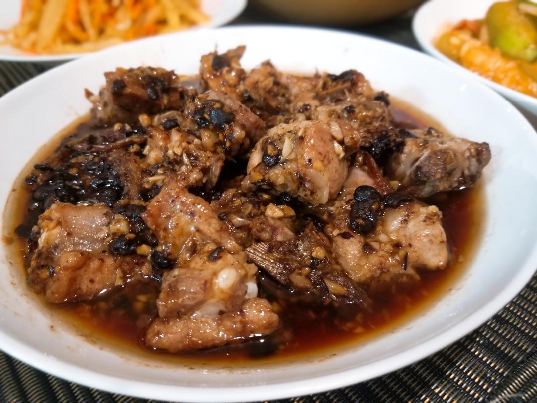 豆鼓鲮鱼排骨