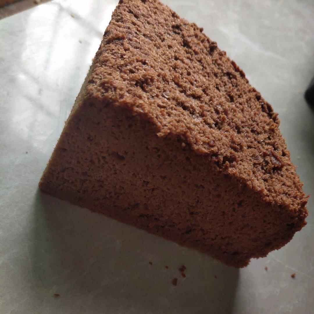 可可戚风蛋糕～8寸～百分百成功