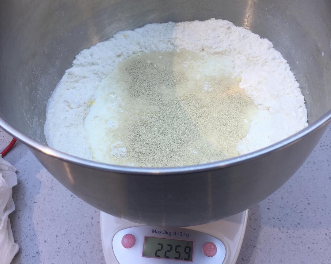 纯奶手撕吐司的做法 步骤1